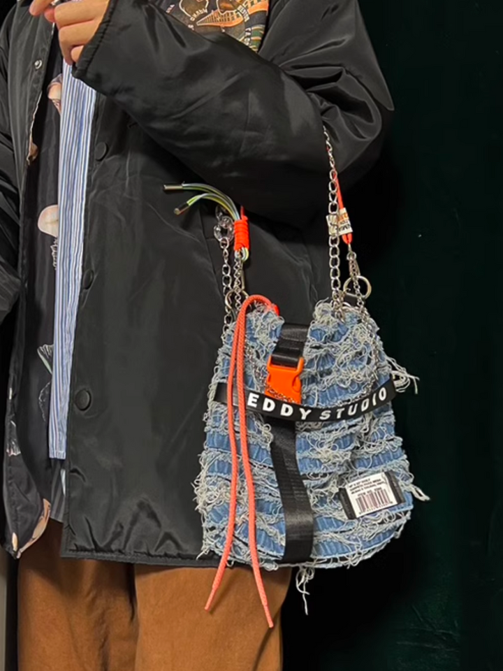 Denim Mini Mobile Phone Bag st1784