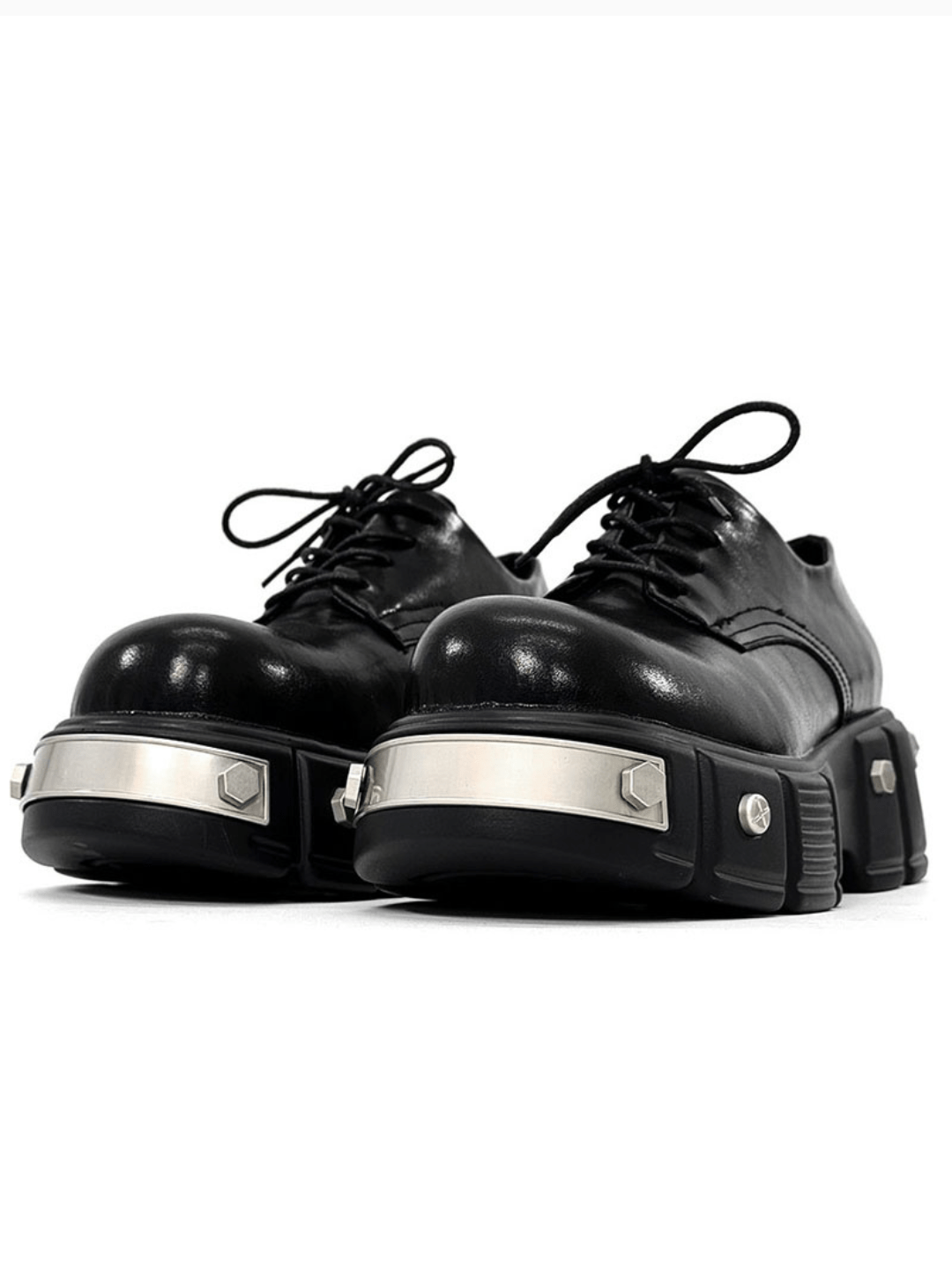 Head Round Toe Leather Shoes st1948