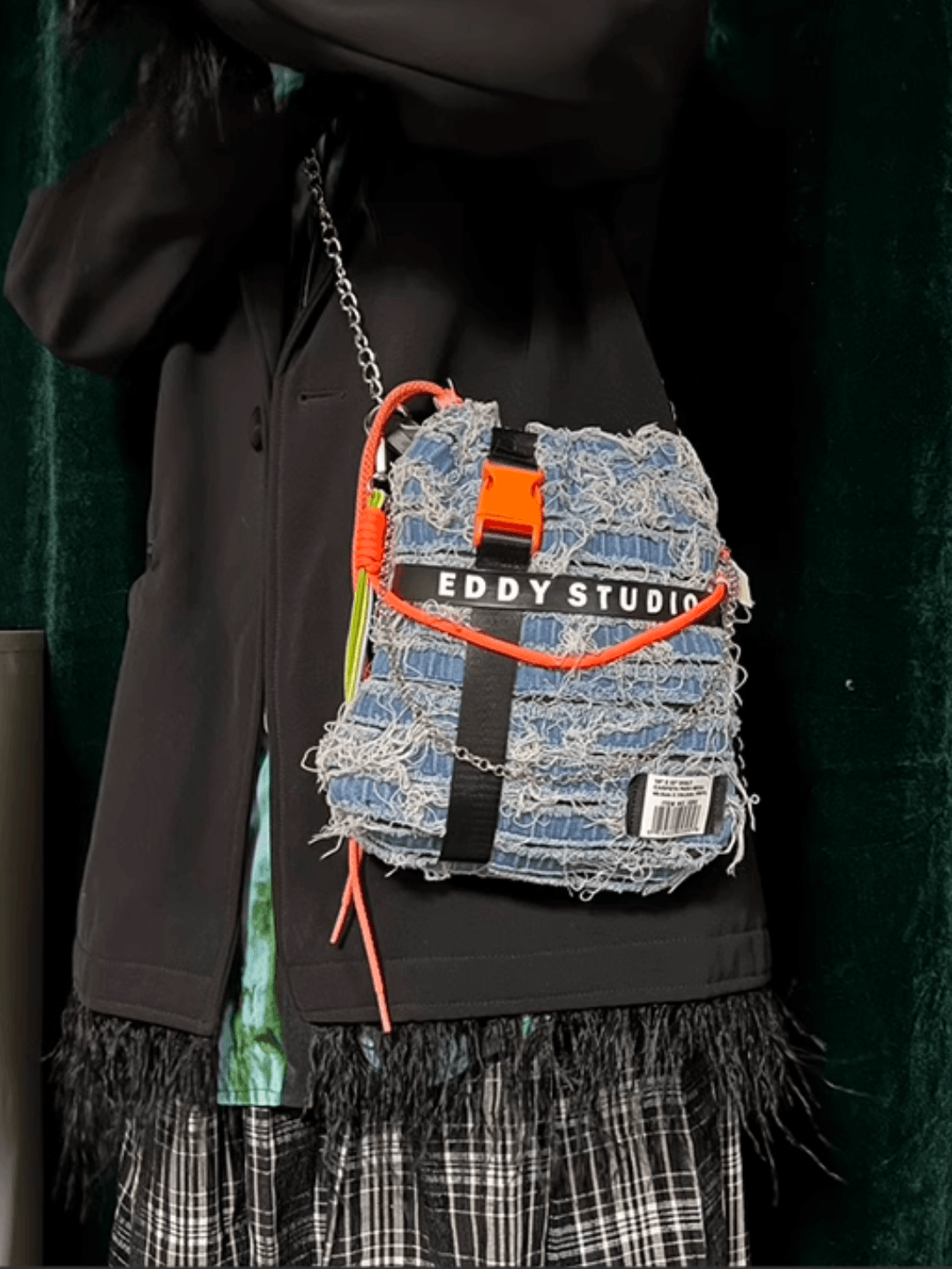 Denim Mini Mobile Phone Bag st1784