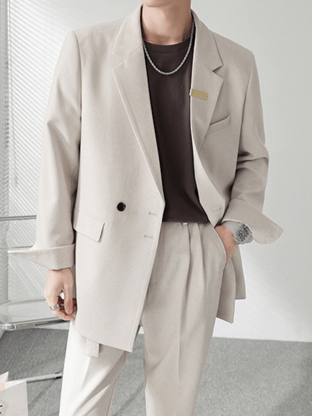Korean suit st1086