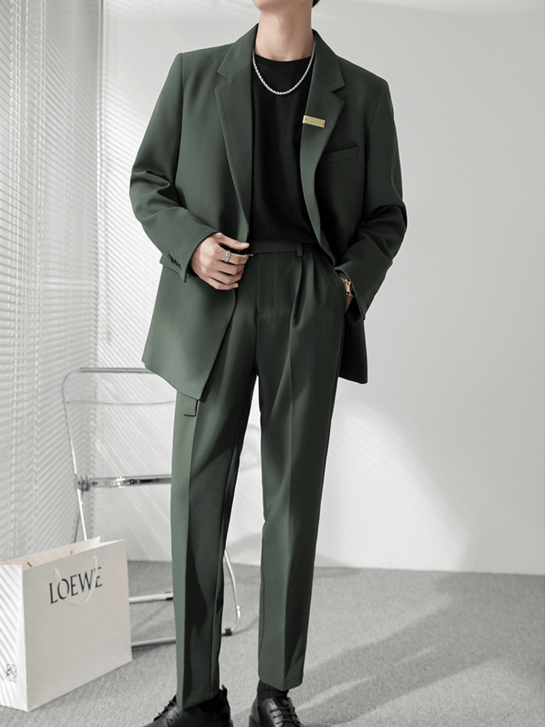 Korean suit st1086
