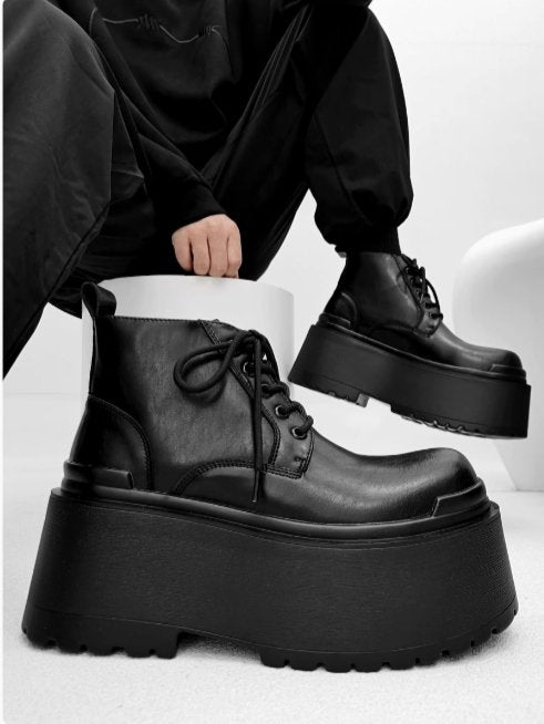 leather big head Derby shoes st2644