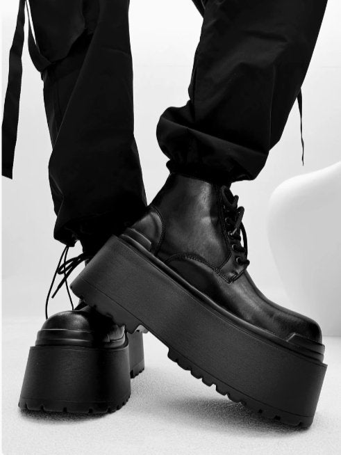 leather big head Derby shoes st2644