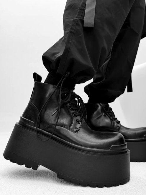 leather big head Derby shoes st2644