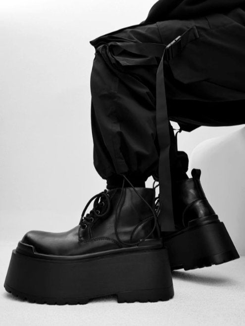 leather big head Derby shoes st2644