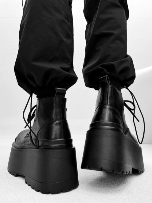leather big head Derby shoes st2644
