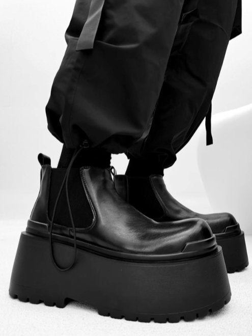 leather big head Derby shoes st2644