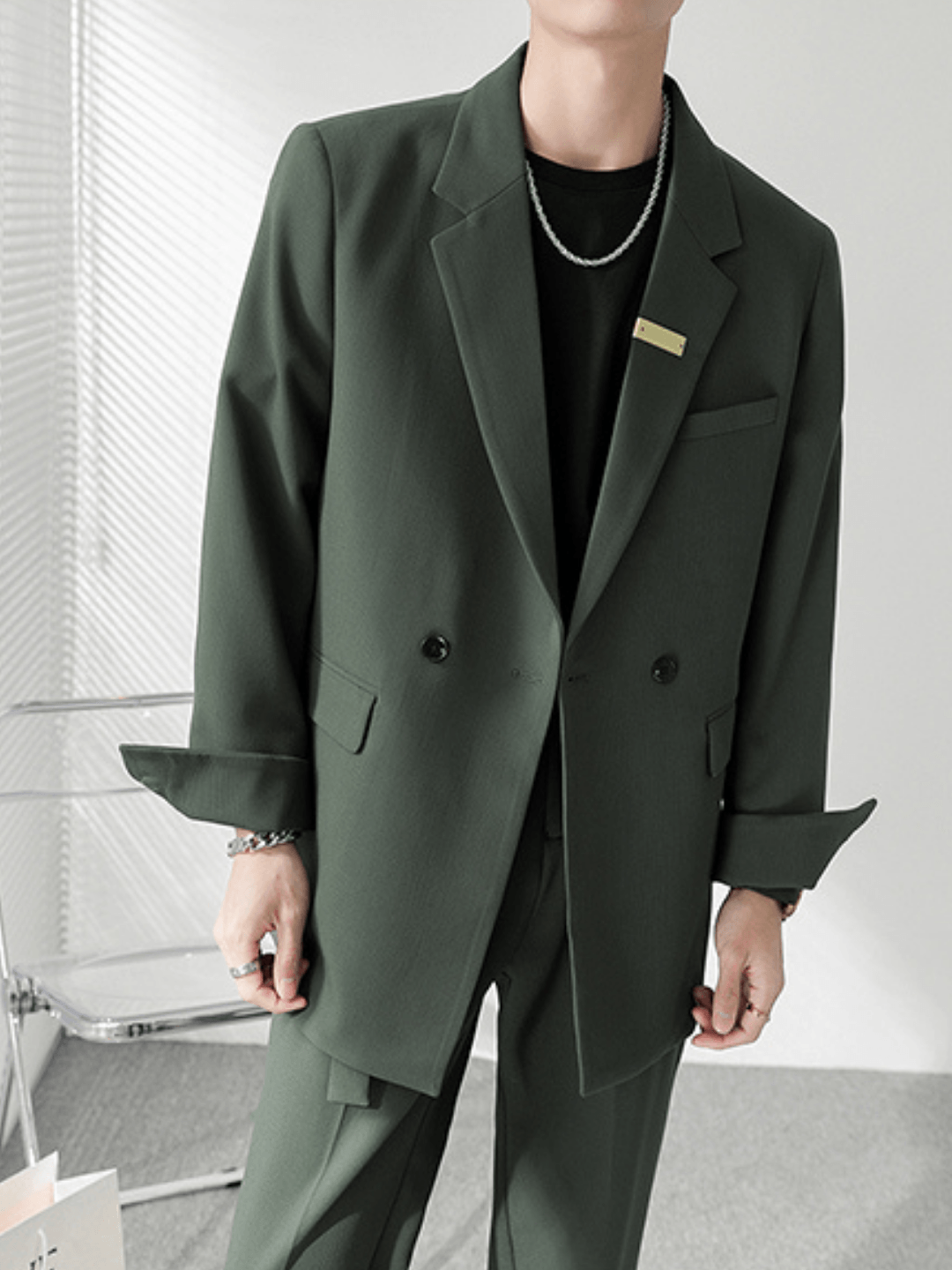 Korean suit st1086