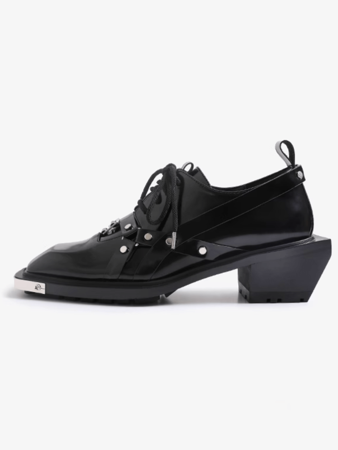 Square Toe Derby Leather Shoes st2046