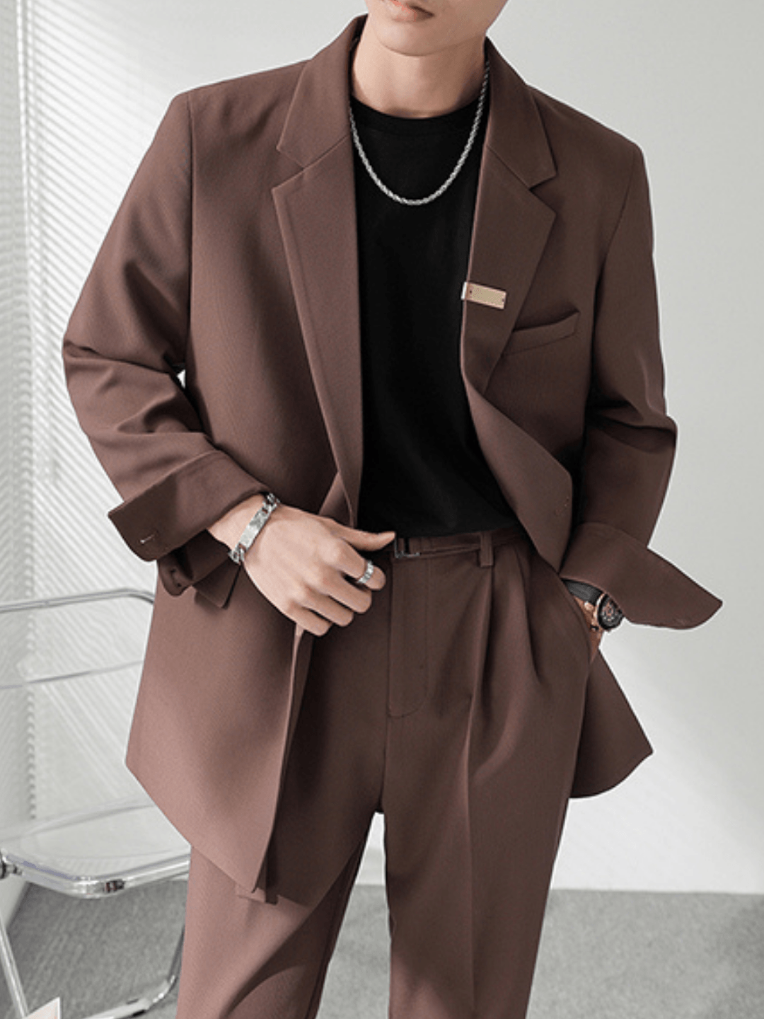 Korean suit st1086