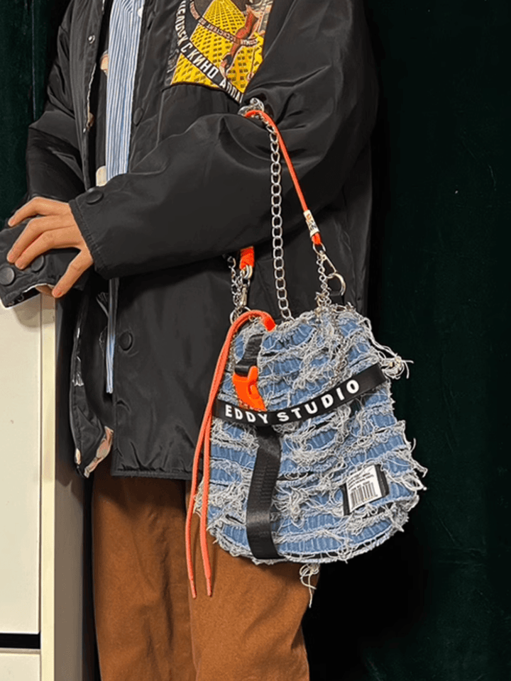 Denim Mini Mobile Phone Bag st1784