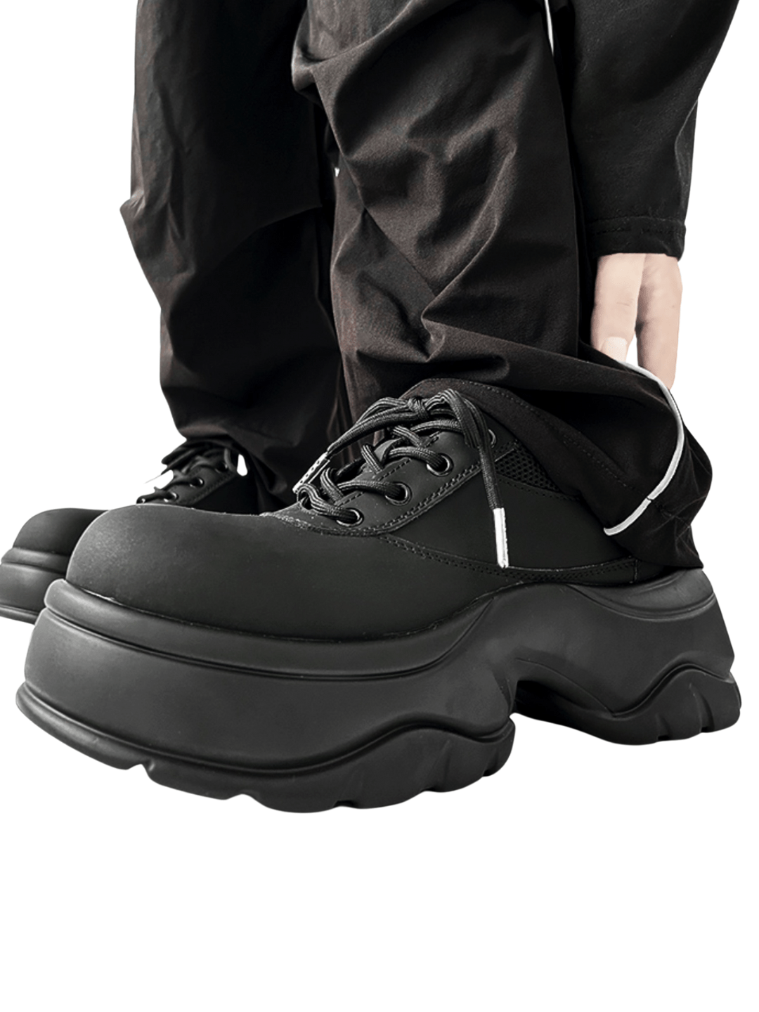 Thick-soled Derby Shoes st2130