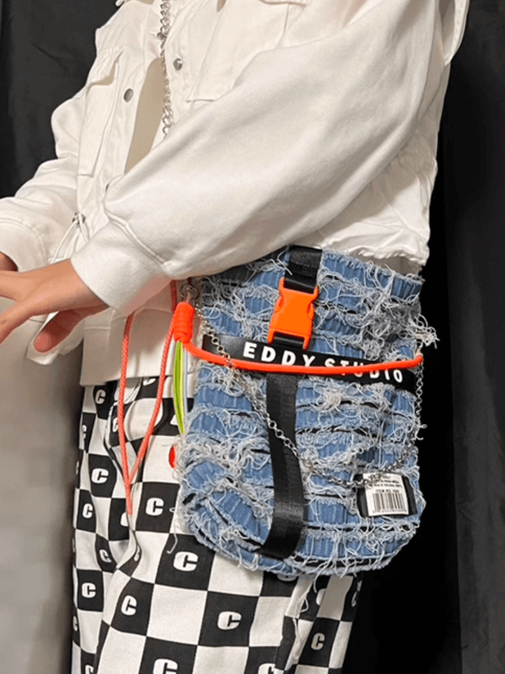 Denim Mini Mobile Phone Bag st1784