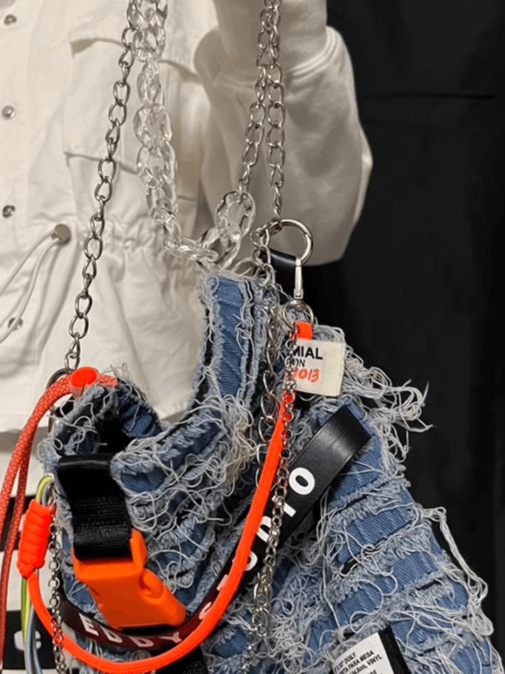 Denim Mini Mobile Phone Bag st1784