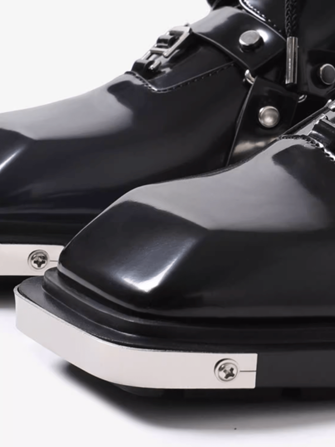 Square Toe Derby Leather Shoes st2046