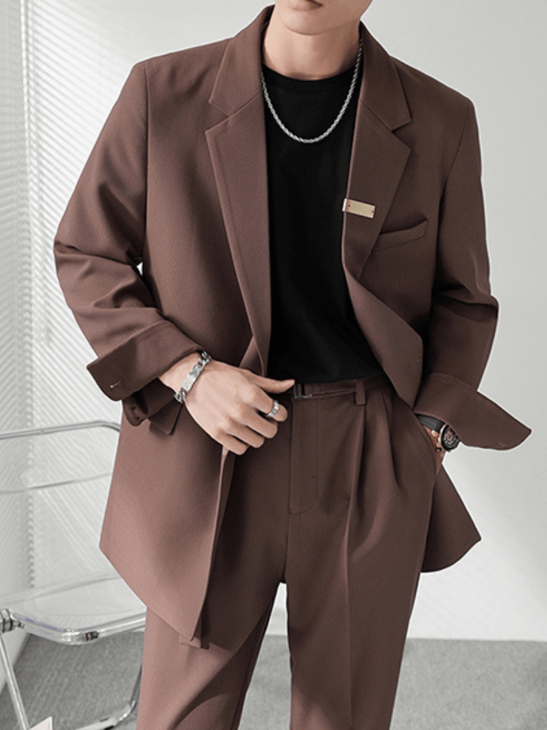 Korean suit st1086