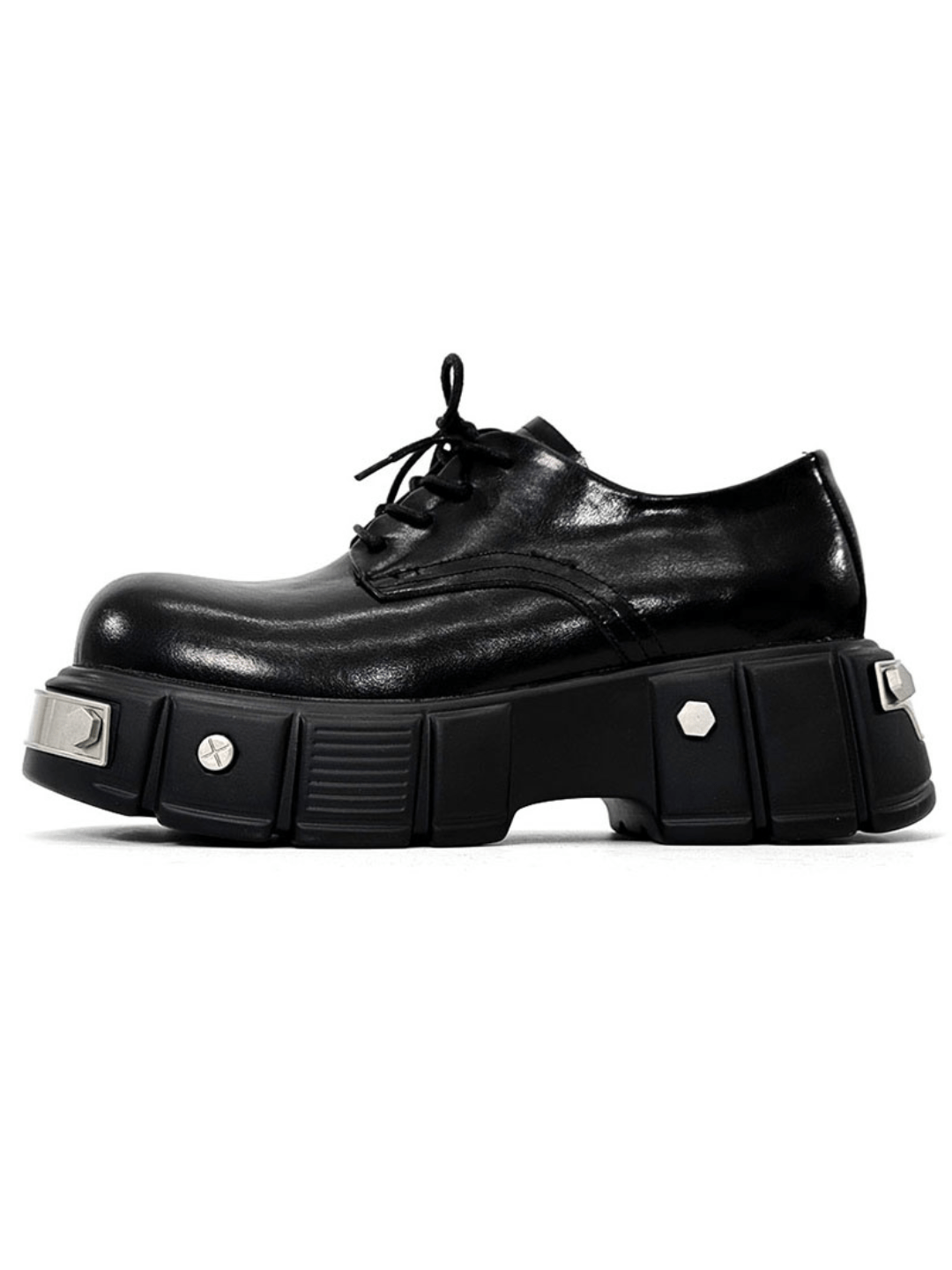Head Round Toe Leather Shoes st1948