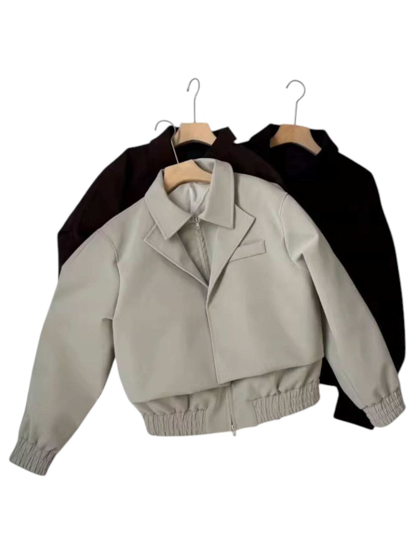 TEXTURED PANELLED PADDED JACKET st5034