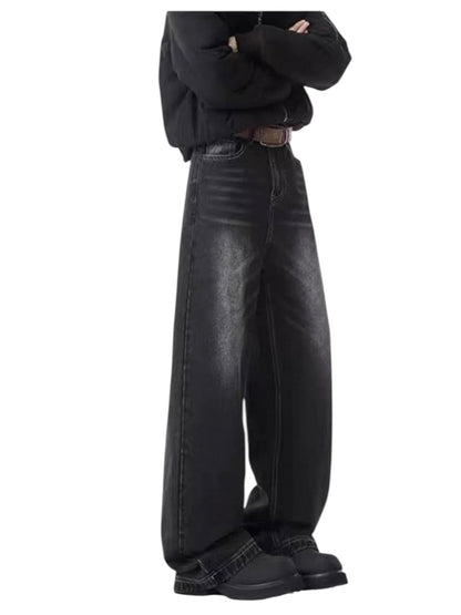 [xhhx] DIRTY FLARE-CUT JEANS st5042
