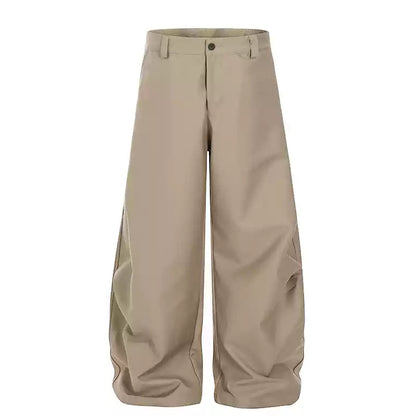 [BLANKIN] DRAPED PLEAT WIDE TROUSERS st5014