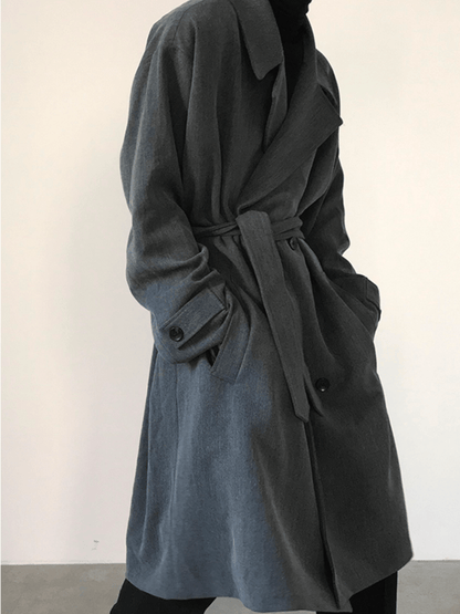 [COLN] Double Breasted Coat st1536