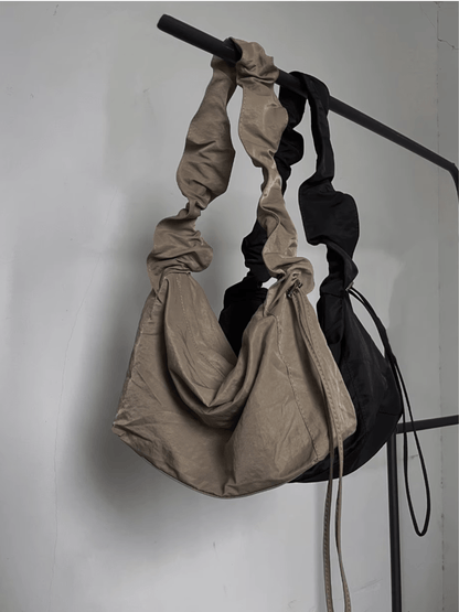 design drawstring dual-use shoulder crossbody bag st1637