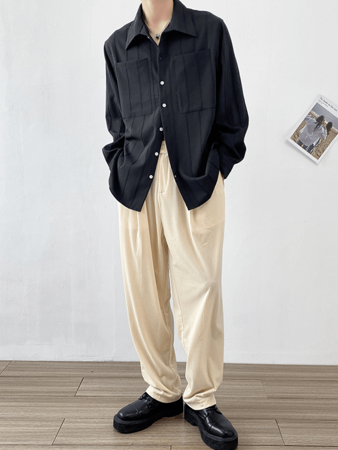 [DAZIONSED] Simple casual shirt ST1100