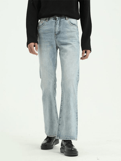 [HOHO] Stylish flare denim st1014