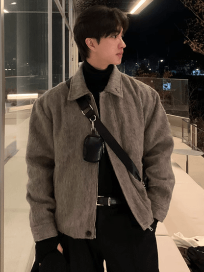 [MRCYC] deerskin velvet short jacket st1780