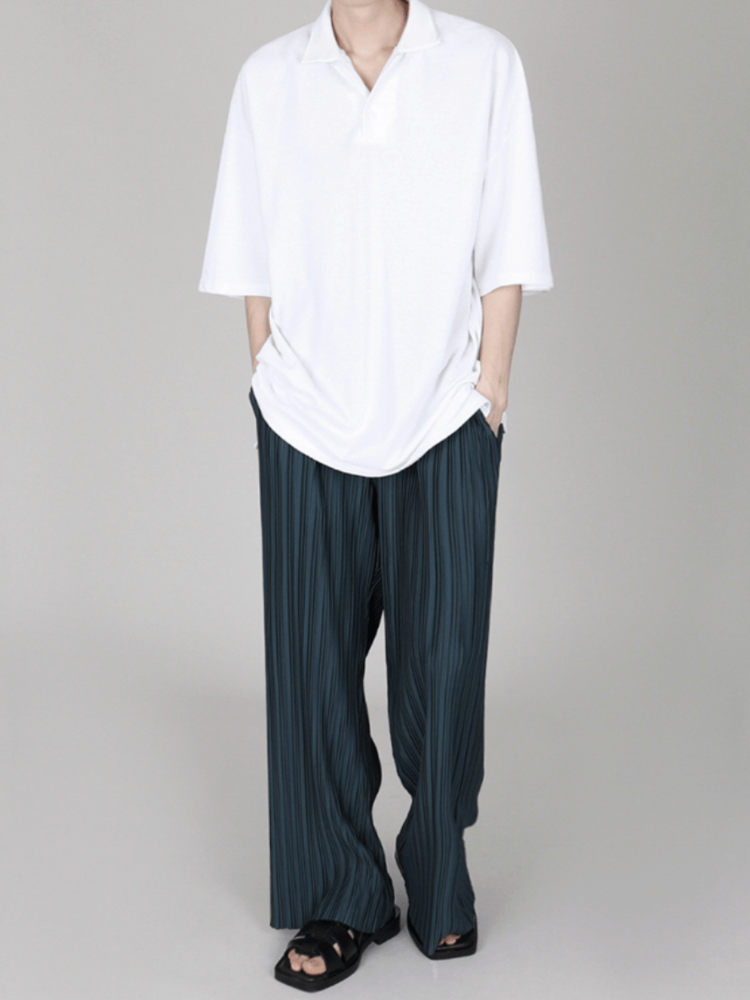 [MRCYC] Hisense Straight Drape Pants st1628