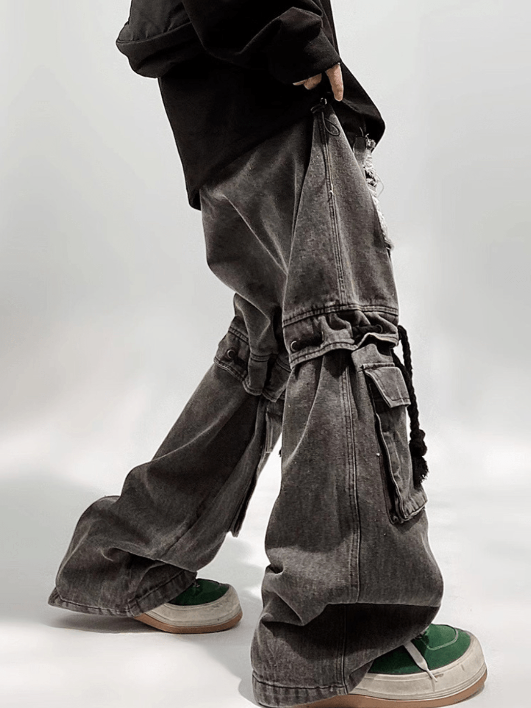 [UUCSCC] vintage straight wide leg pants st2328