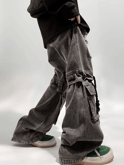 [UUCSCC] vintage straight wide leg pants st2328