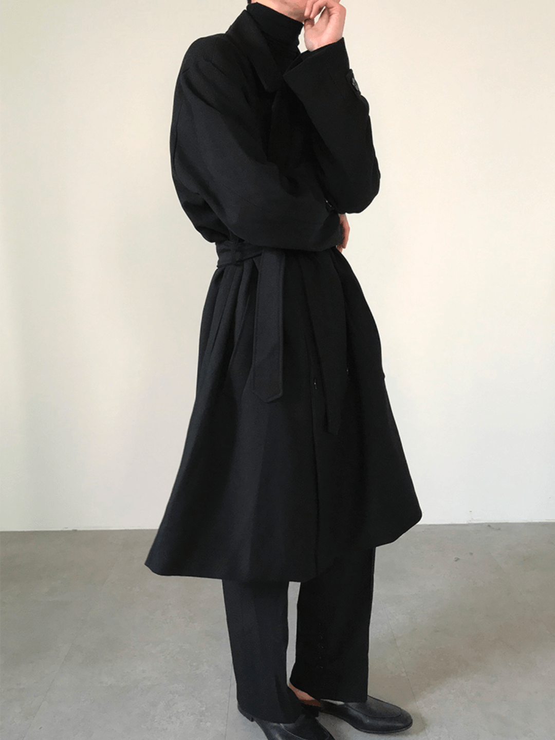 [COLN] Double Breasted Coat st1536