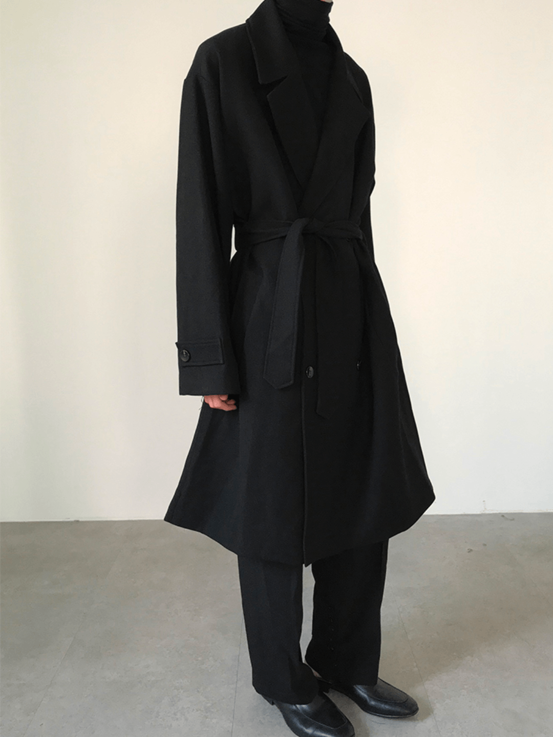 [COLN] Double Breasted Coat st1536