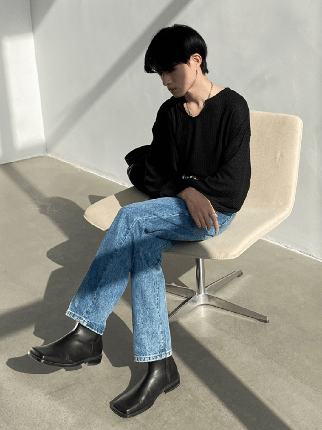 [GENESISBOY] thin bump t-shirt st1301