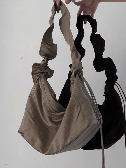 design drawstring dual-use shoulder crossbody bag st1637
