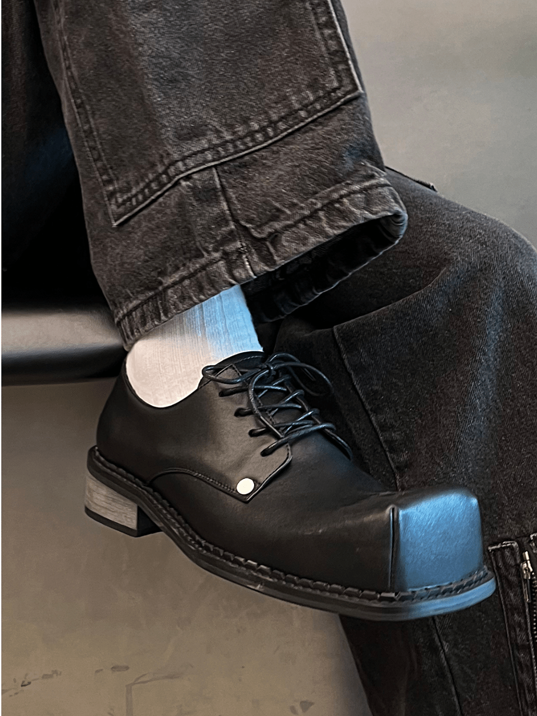 square head Derby shoes ST1885