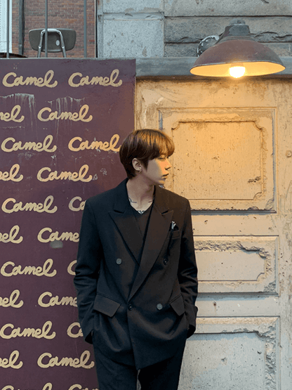 [MRCYC] V Neck Simple Shirt st1039