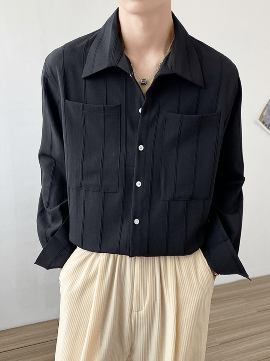 [DAZIONSED] Simple casual shirt ST1100