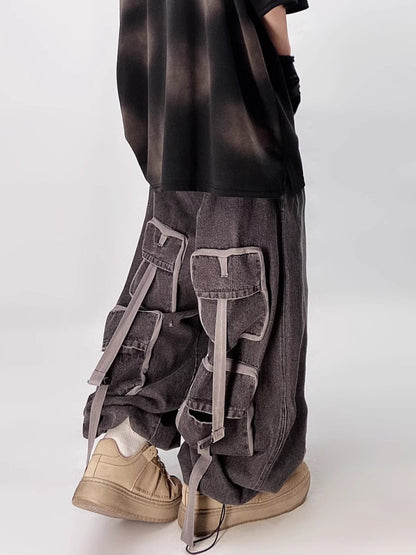 [UUCSCC] multi-pocket jeans ST2517