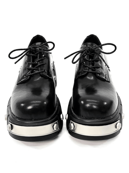 Head Round Toe Leather Shoes st1948