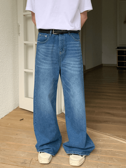 [ONELYC1NS] Whiskered Denim Pants st2095