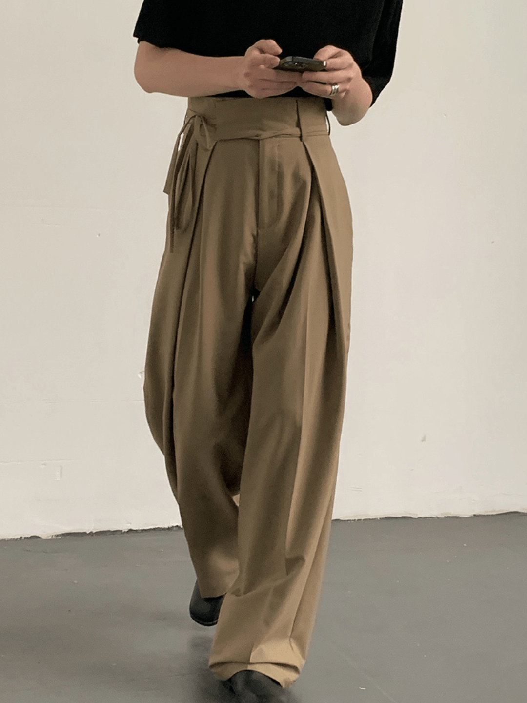 [MION] waist engineered track pants st1749