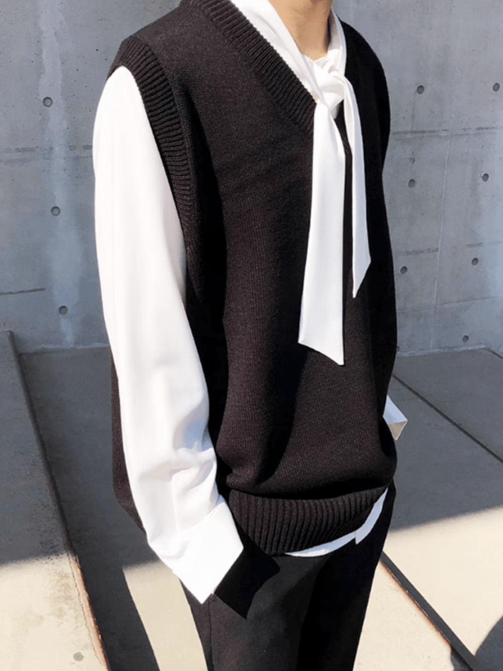 [MRCYC] Korean version loose vest ST1845