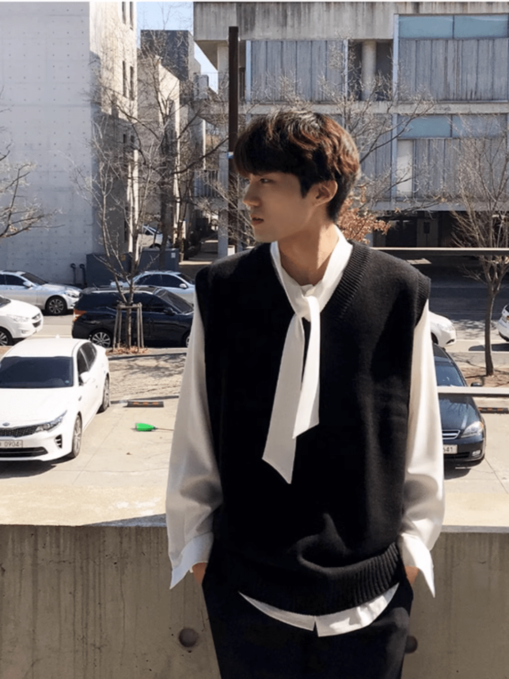 [MRCYC] Korean version loose vest ST1845