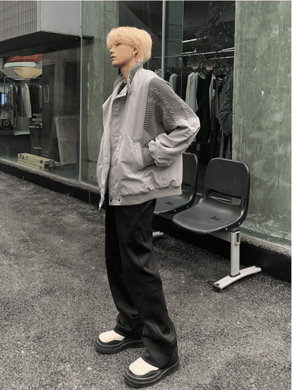 [K09] gray street simplicity jacket st1920