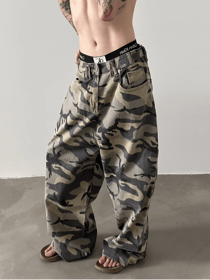 [GENESISBOY] Camouflage Pants st2218