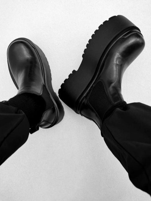 leather big head Derby shoes st2644