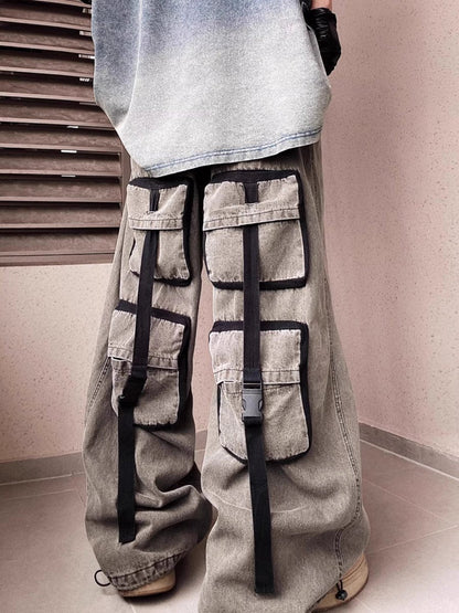 [UUCSCC] multi-pocket jeans ST2517