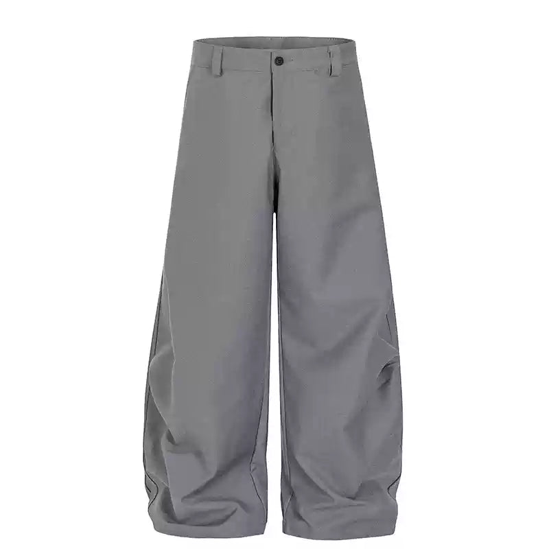 [BLANKIN] DRAPED PLEAT WIDE TROUSERS st5014
